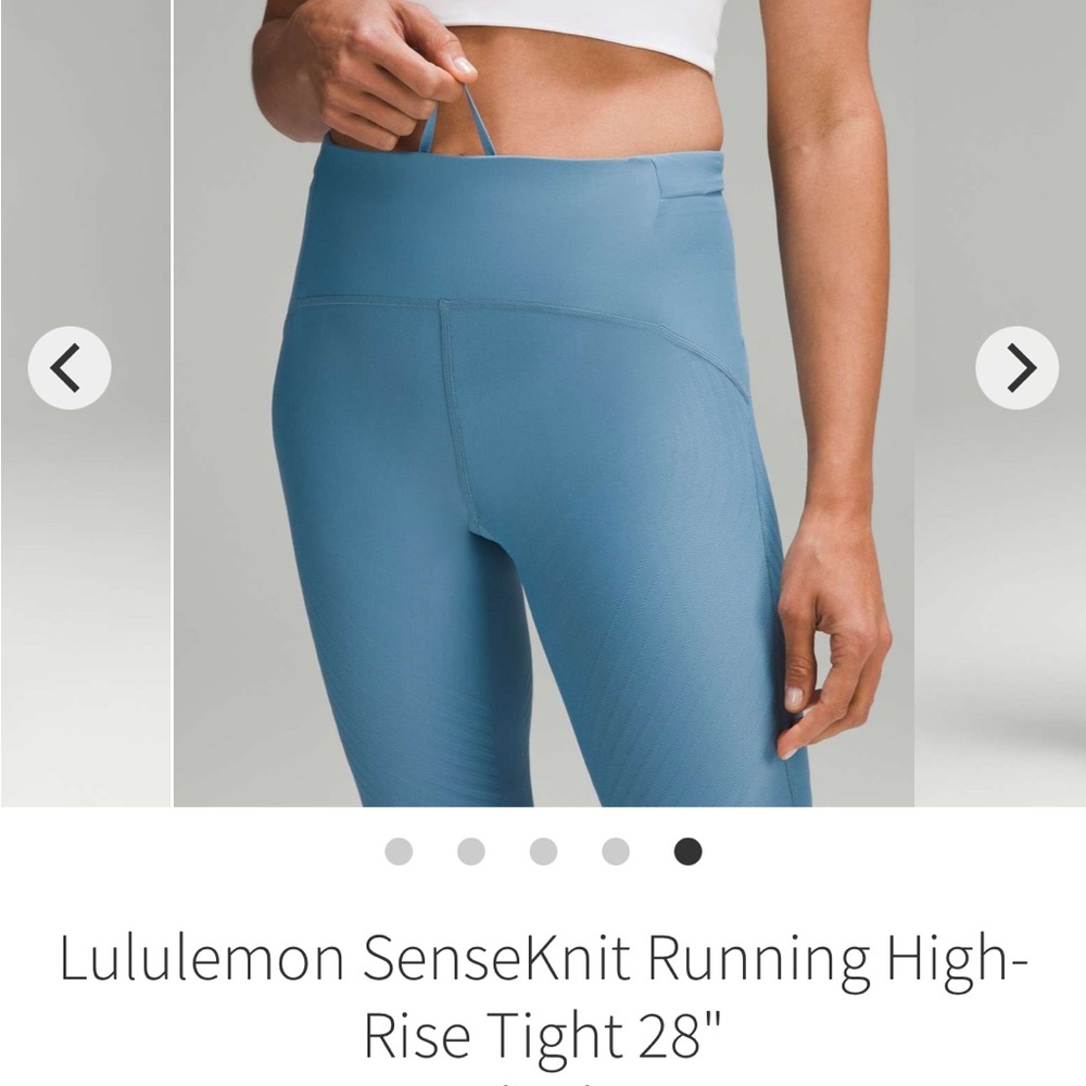 lululemon athletica SenseKnit High-Rise Tights in Teal